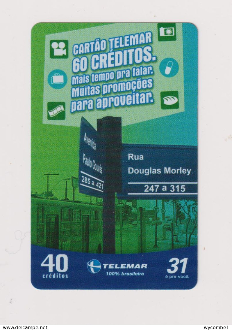 BRASIL -   Sign Post Inductive Phonecard - Brasilien