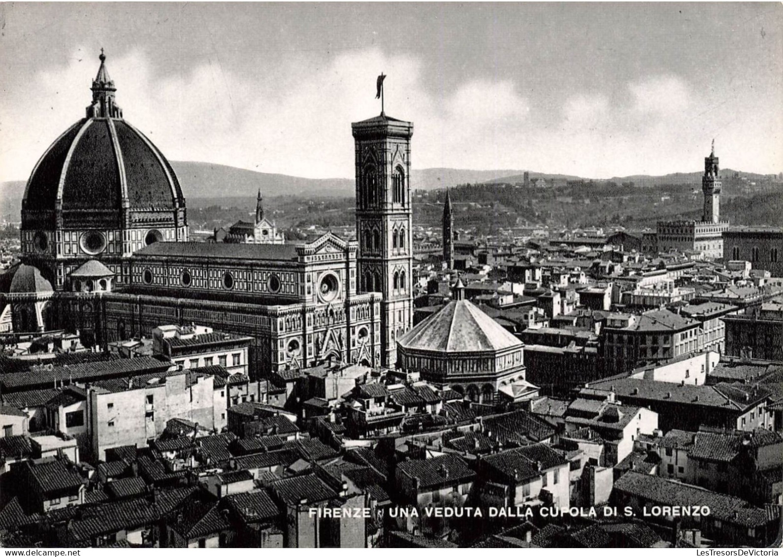 ITALIE - Firenze - Una Veduta Dalla Cupola Di S.Lorenzo - Carte Postale - Firenze