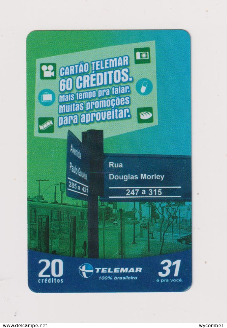 BRASIL -   Sign Post Inductive Phonecard - Brasil