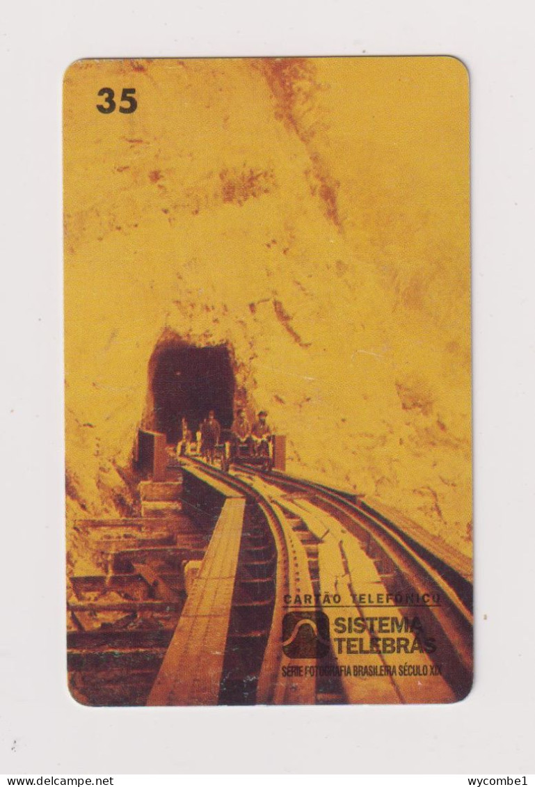 BRASIL -   Railway Tunnel Inductive Phonecard - Brazil