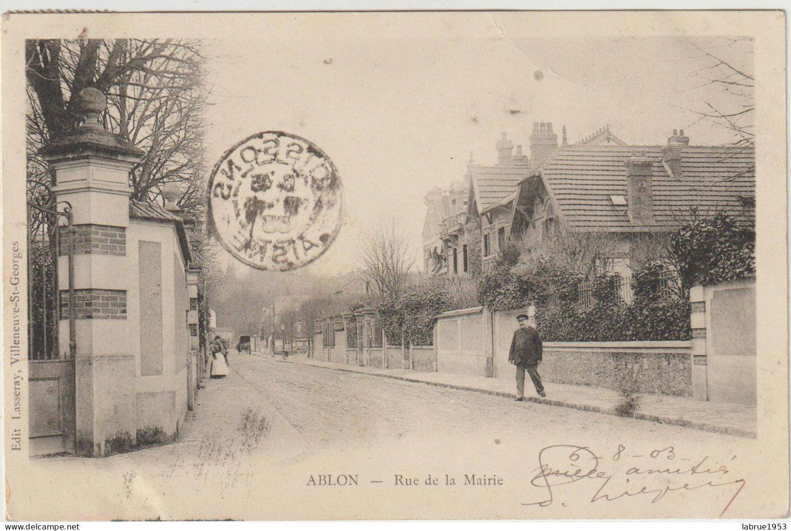 Ablon -  Rue De La Mairie  - (G.1951) - Ablon Sur Seine