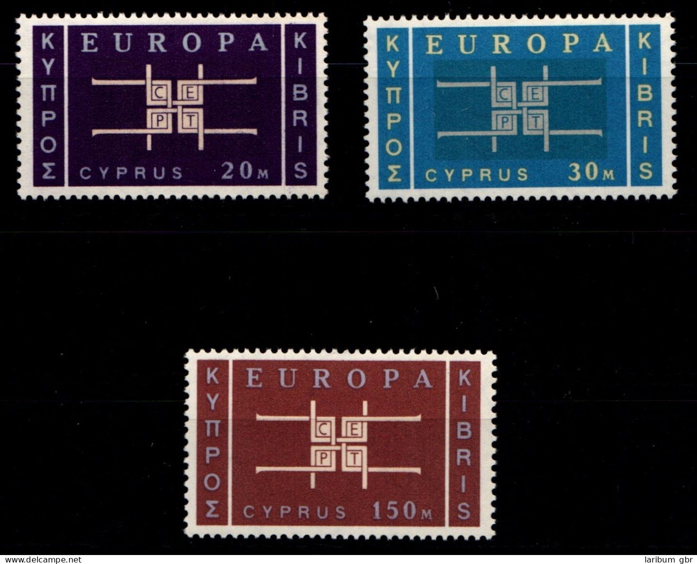 Zypern 225-227 Postfrisch CEPT #GZ407 - Used Stamps