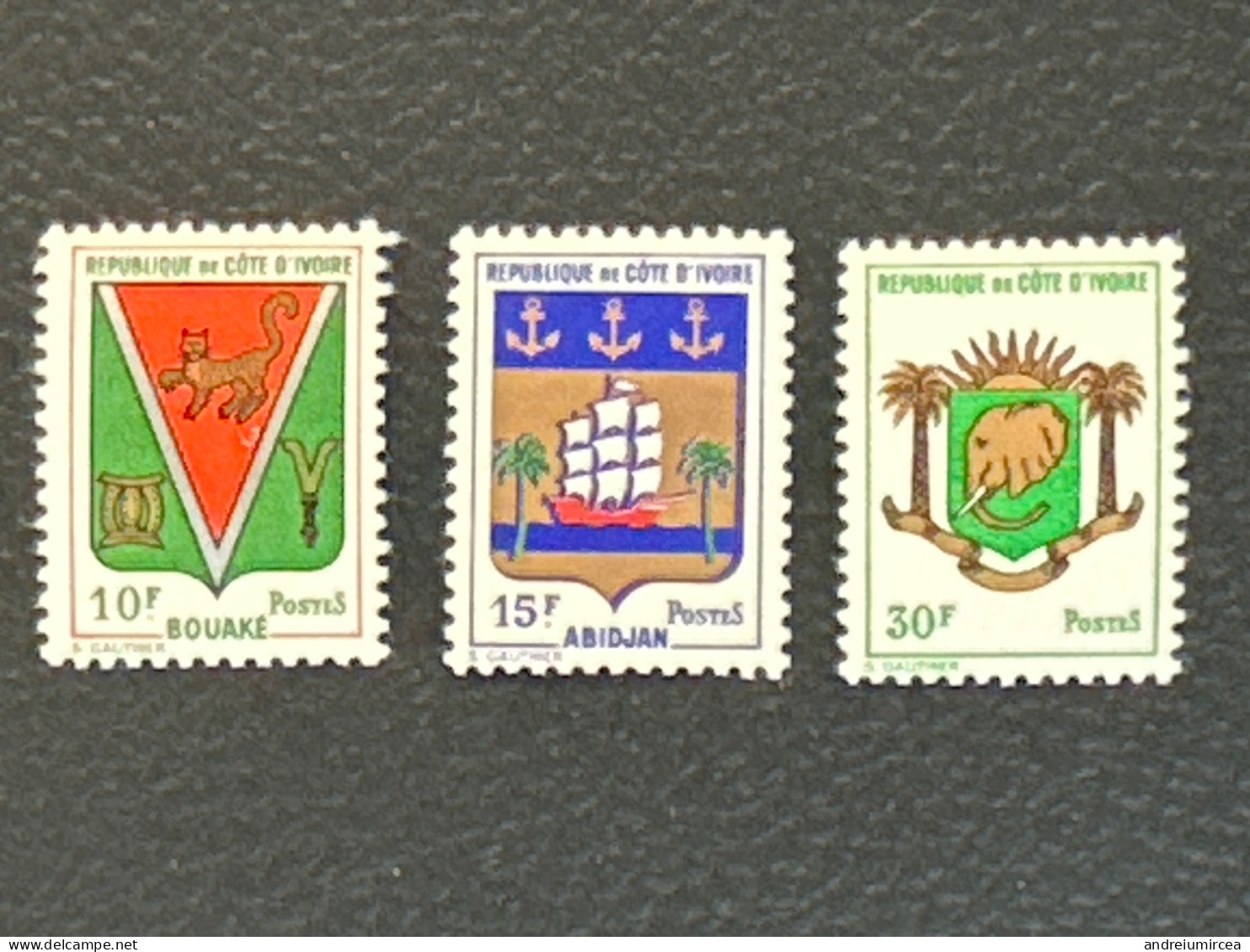 1969 MNH  Héraldique - Côte D'Ivoire (1960-...)