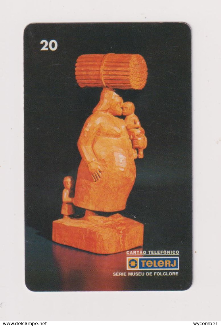 BRASIL -   Folklore Museum Inductive Phonecard - Brésil