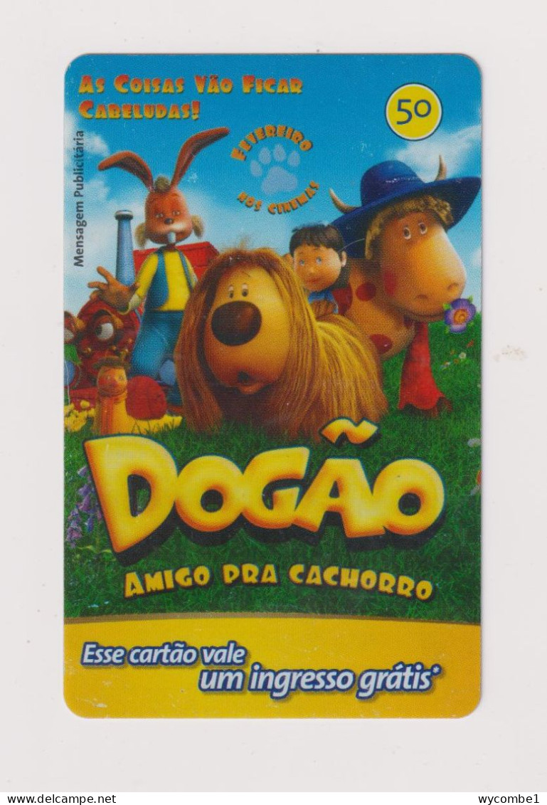 BRASIL -  Film Dogau Pra Cachorro Inductive Phonecard - Brasil