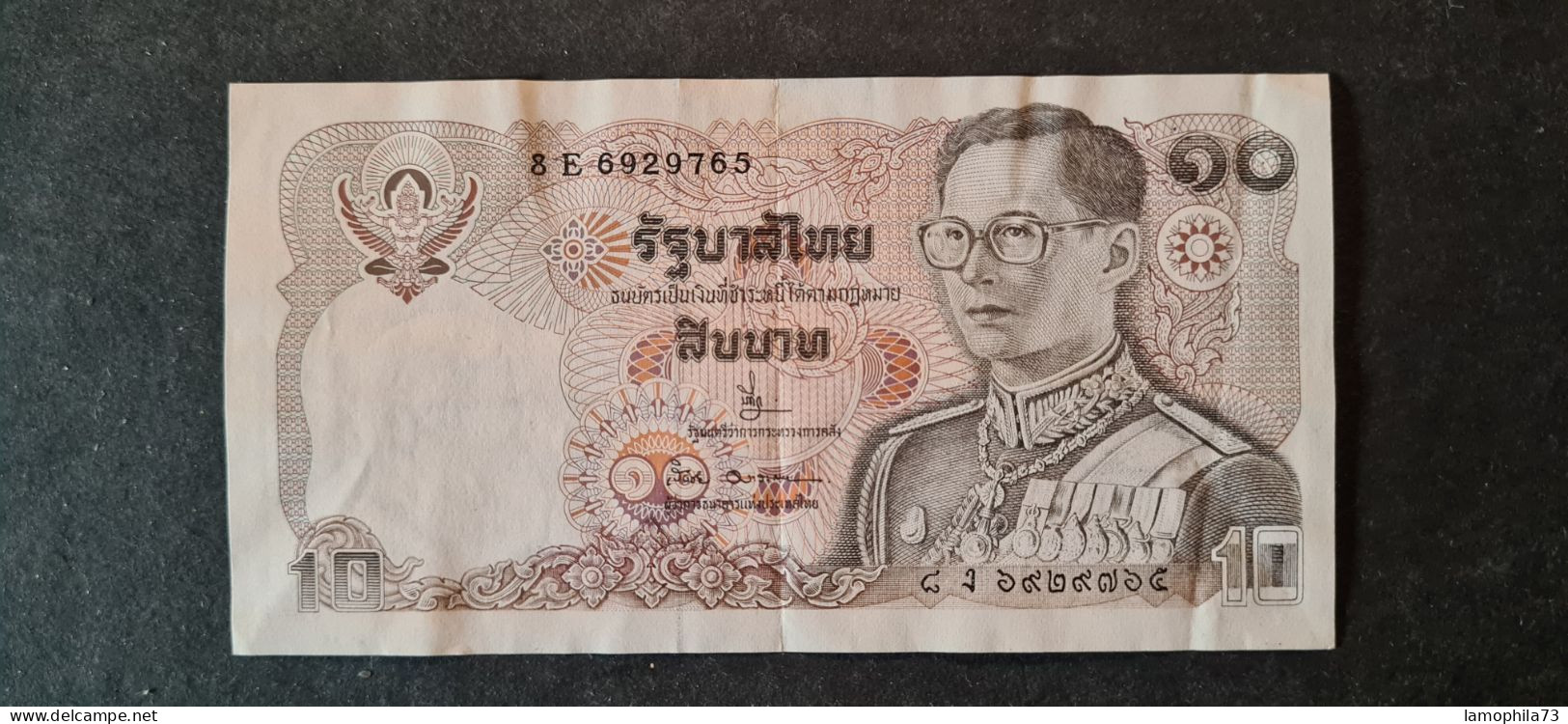 Thaïlande - Billet - Bien - 2 Scan(s) - Ref 034 - Thailand