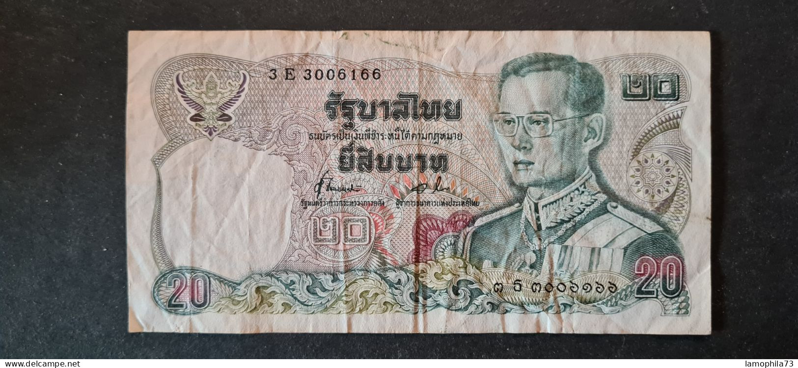 Thaïlande - Billet - Bien - 2 Scan(s) - Ref 034 - Thailand