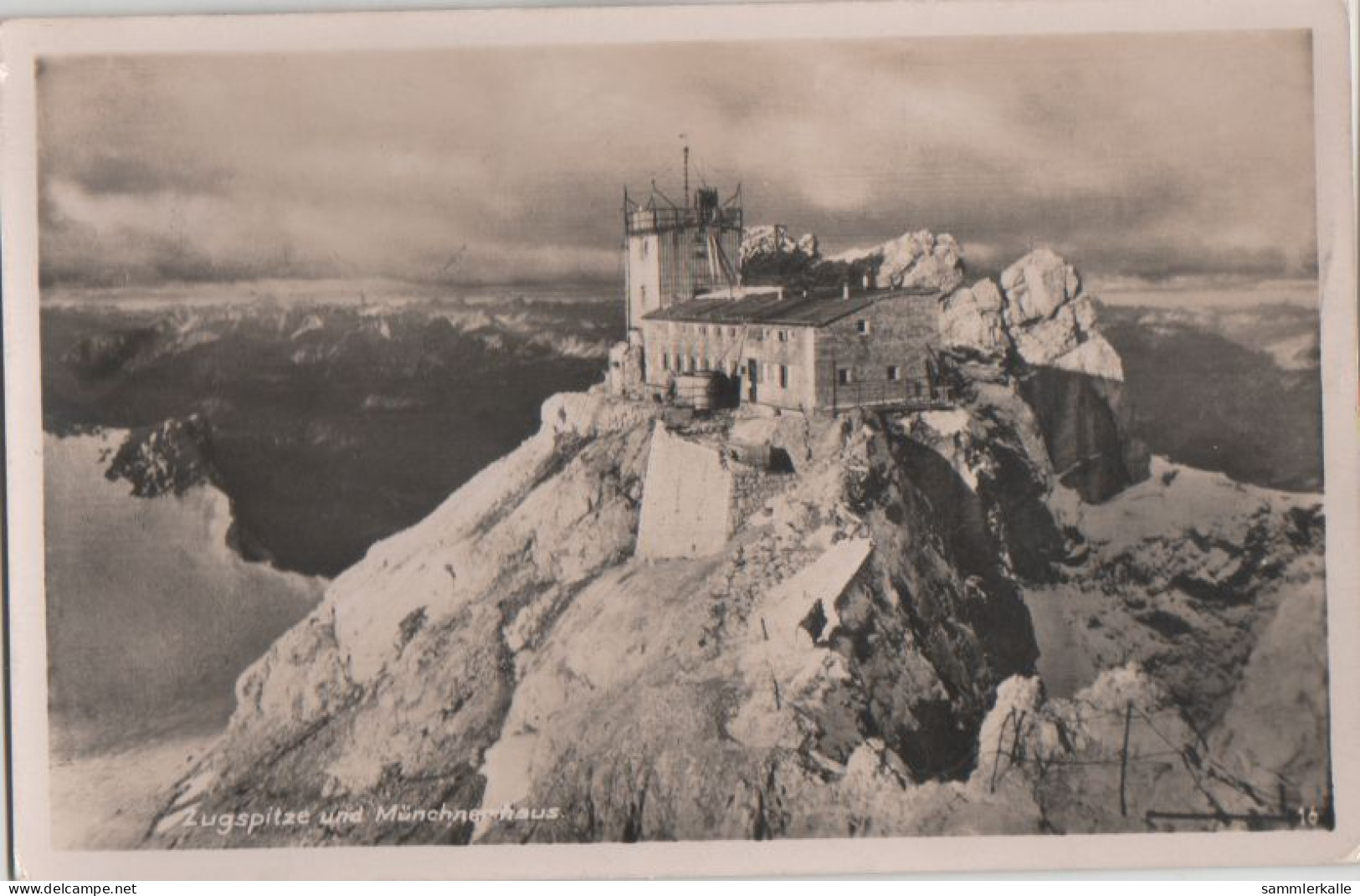 30318 - Zugspitze - Mit Münchnerhaus - 1938 - Zugspitze