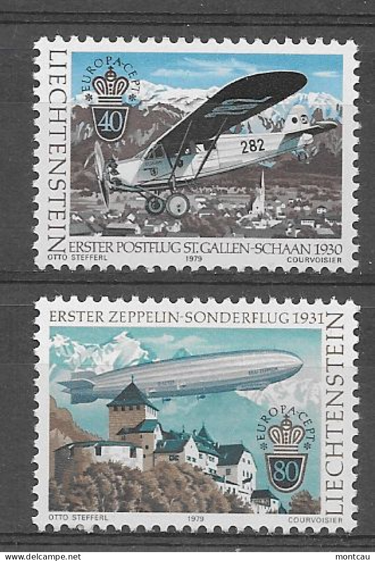 Liechtenstein 1979.  Europa Mi 723-24  (**) - 1979