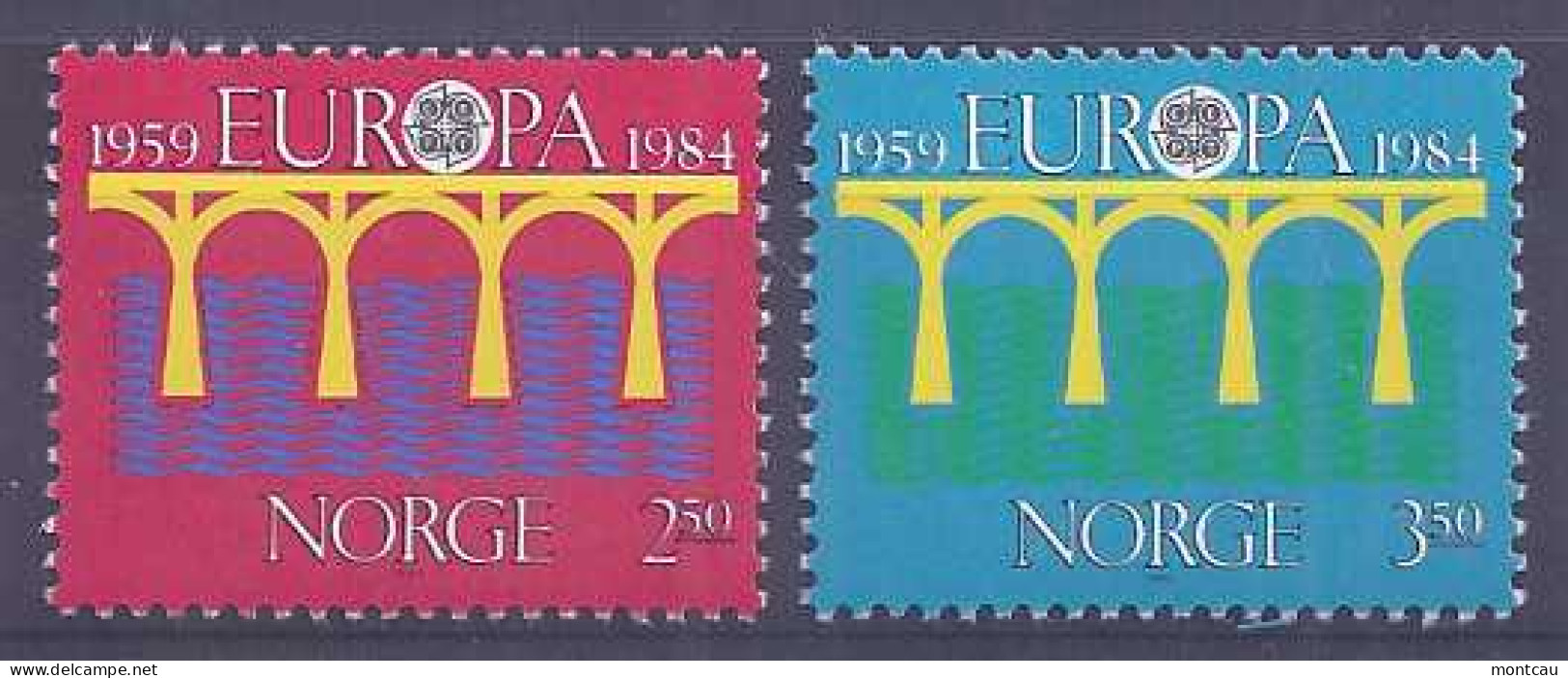 Europa 1984. Norge Mi 904-05 MNH (**) - 1984