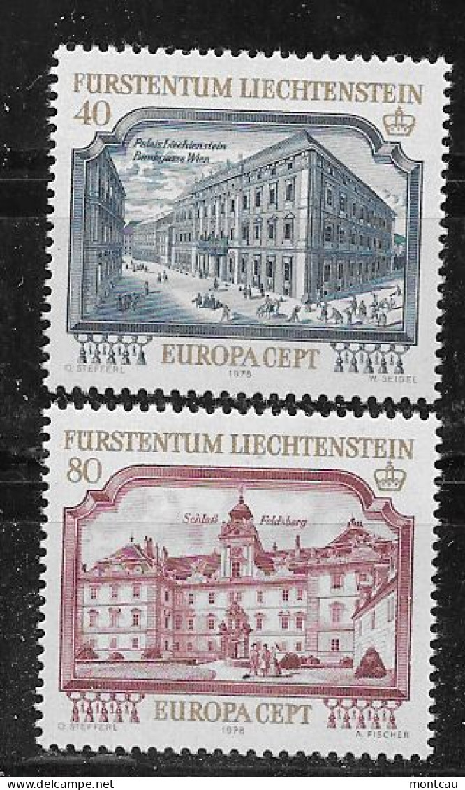 Liechtenstein 1978.  Europa Mi 692-93  (**) - 1978