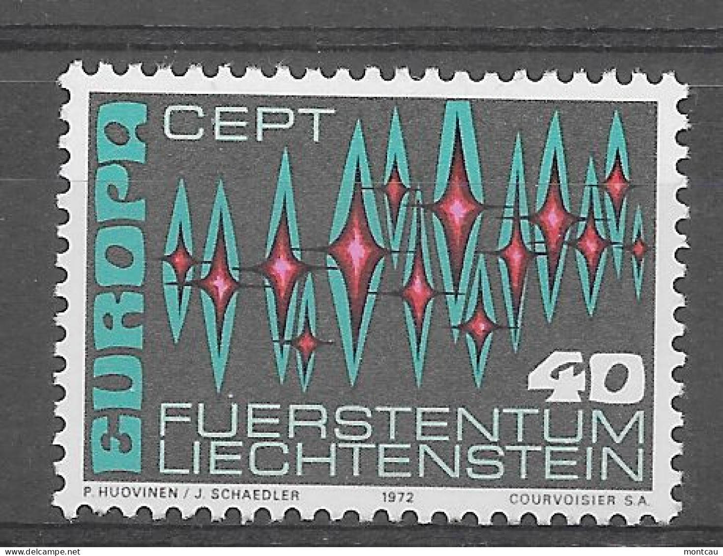 Liechtenstein 1972.  Europa Mi 564  (**) - 1972