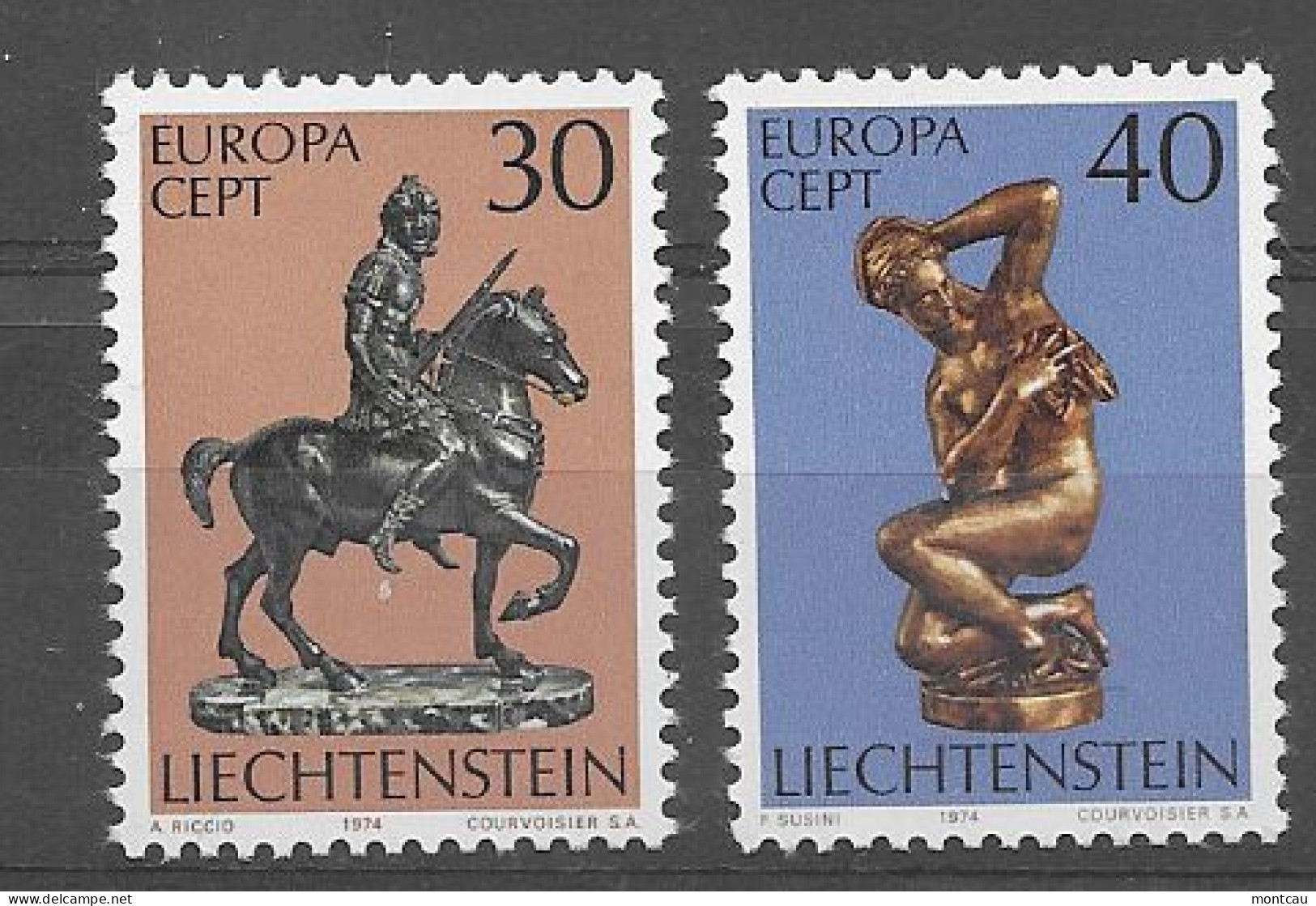 Liechtenstein 1974.  Europa Mi 600-01  (**) - 1974