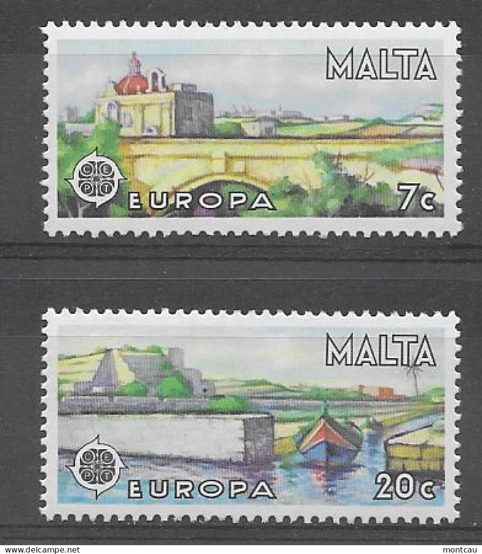Malta 1977.  Europa Mi 554-55  (**) - 1977