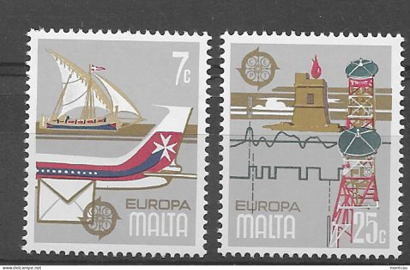 Malta 1979.  Europa Mi 594-95  (**) - 1979