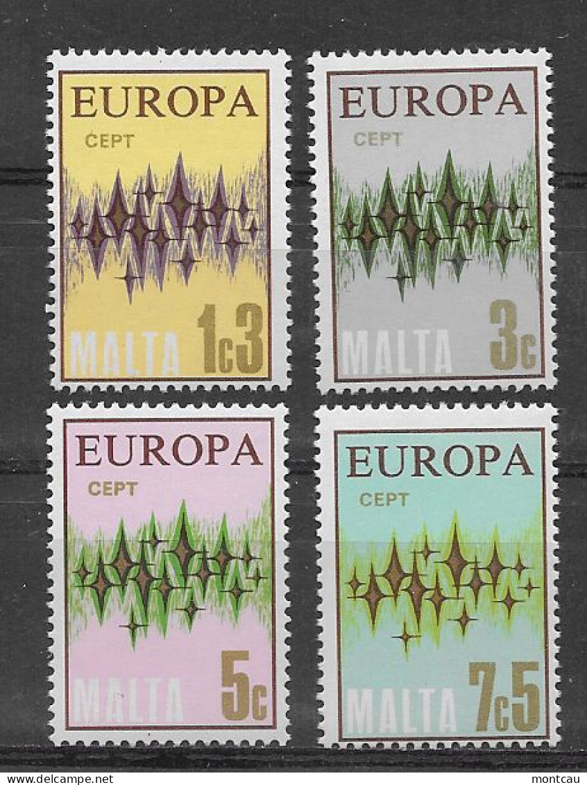 Malta 1972.  Europa Mi 450-53  (**) - 1972