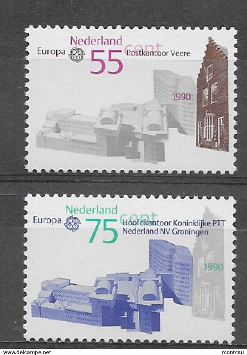 Paises Bajos 1990.  Europa Mi 1386-87  (**) - 1990