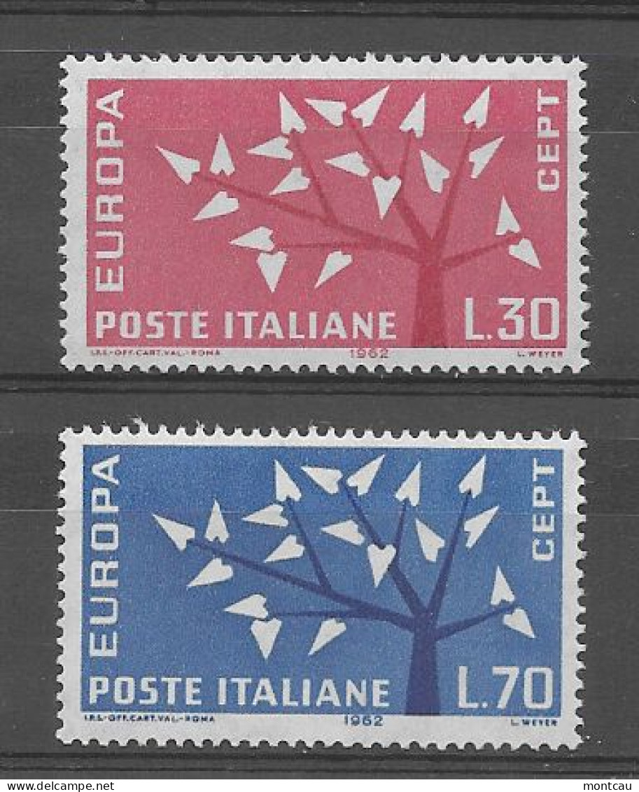 Italia 1962.  Europa Mi 1129-30  (**) - 1962