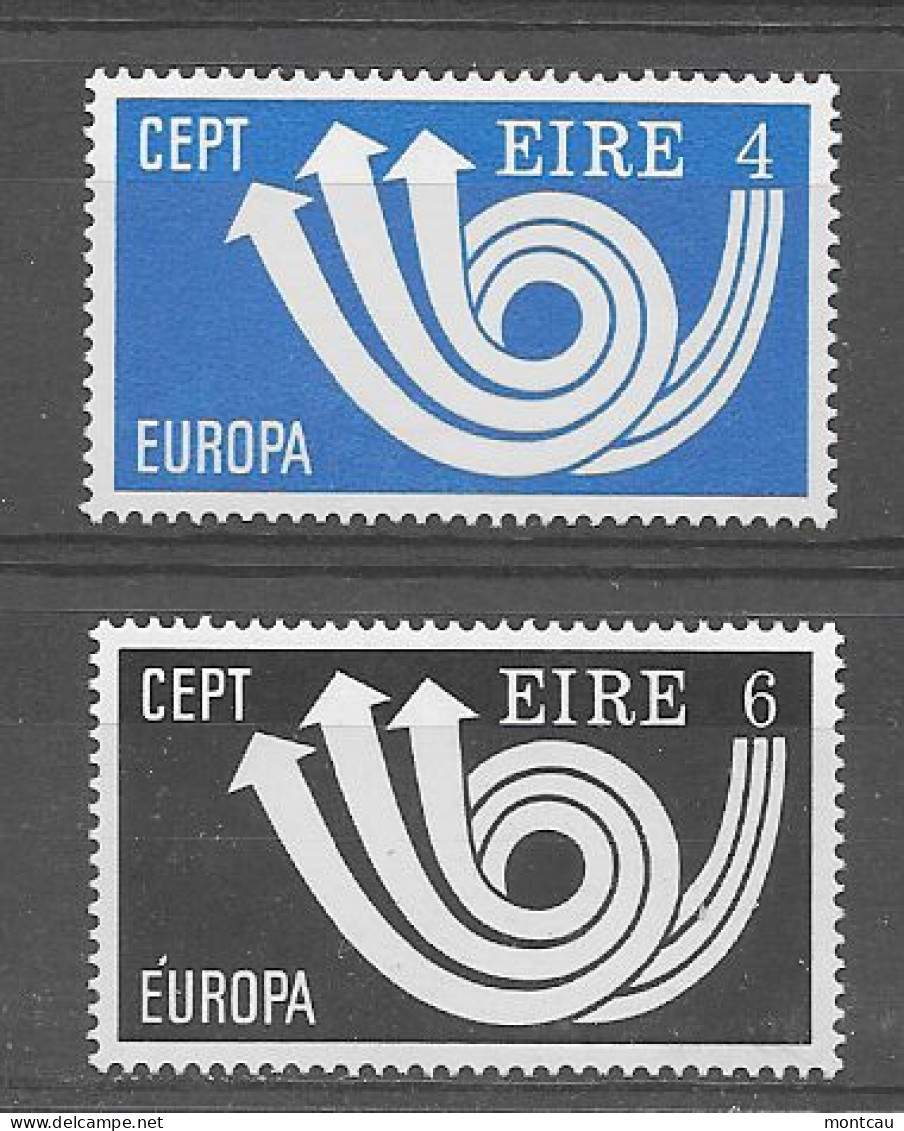 Irlanda 1973.  Europa Mi 289-90  (**) - 1973