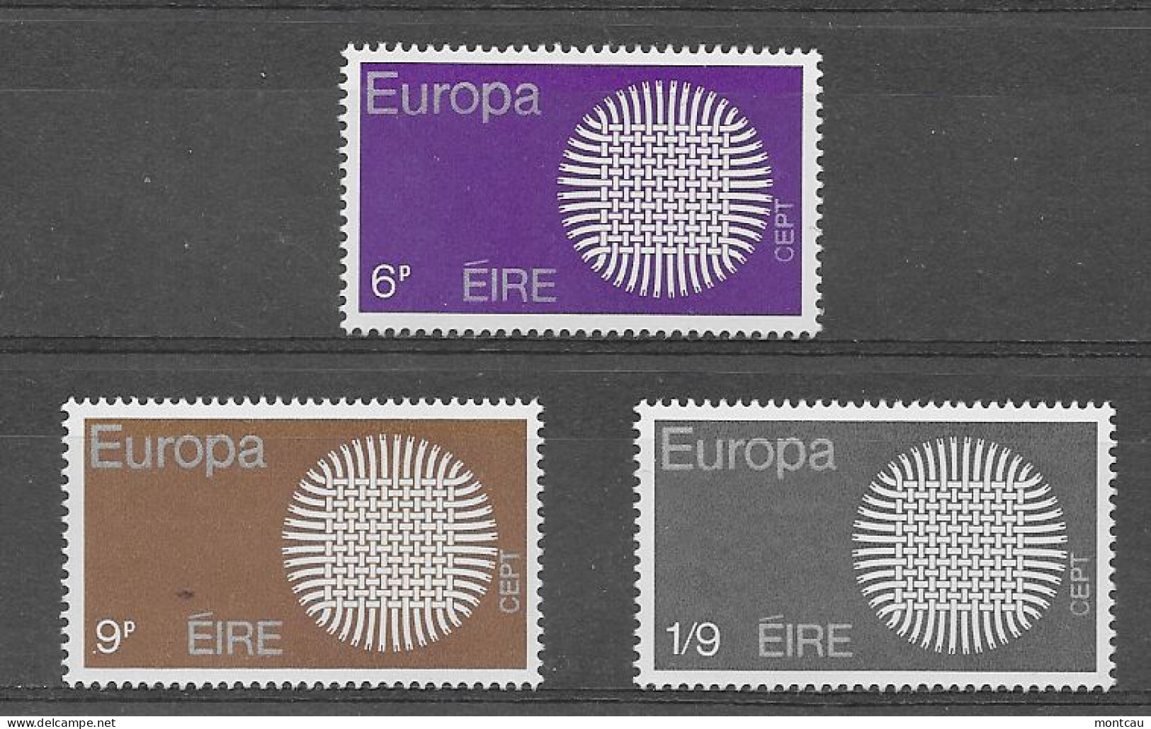 Irlanda 1970.  Europa Mi 239-41  (**) - 1970