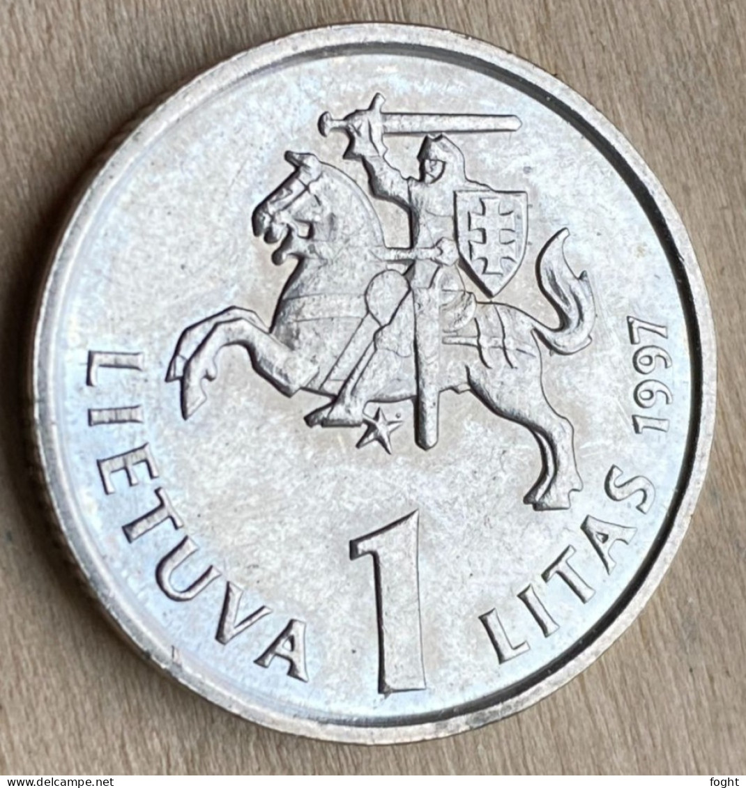 1997 Lithuania Commemorative Coin 1 Litas,KM#109 - Lituania