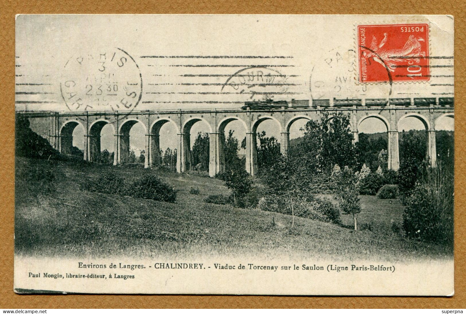 CHALINDREY  (52) : " VIADUC DE TORCENAY " - Chalindrey