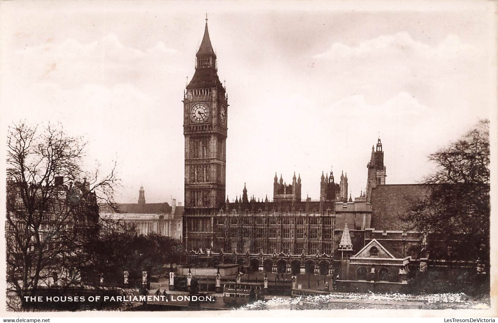 ROYAUME-UNI - The House Of Parliament - London - Vue Générale - Vue De L'extérieur - Carte Postale Ancienne - Houses Of Parliament