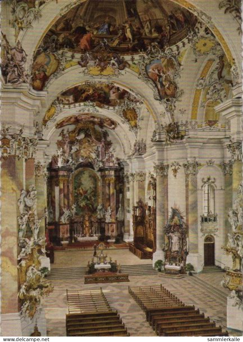 32821 - Ottobeuren - Basilika, Innenansicht - 1963 - Mindelheim