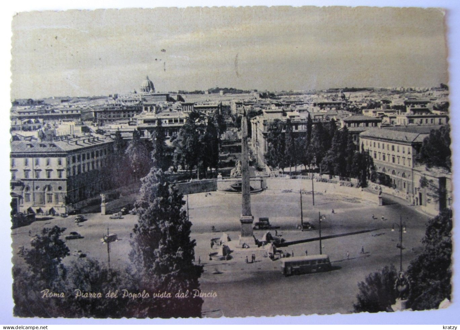 ITALIE - LAZIO - ROMA - Piazza Del Popolo - Places