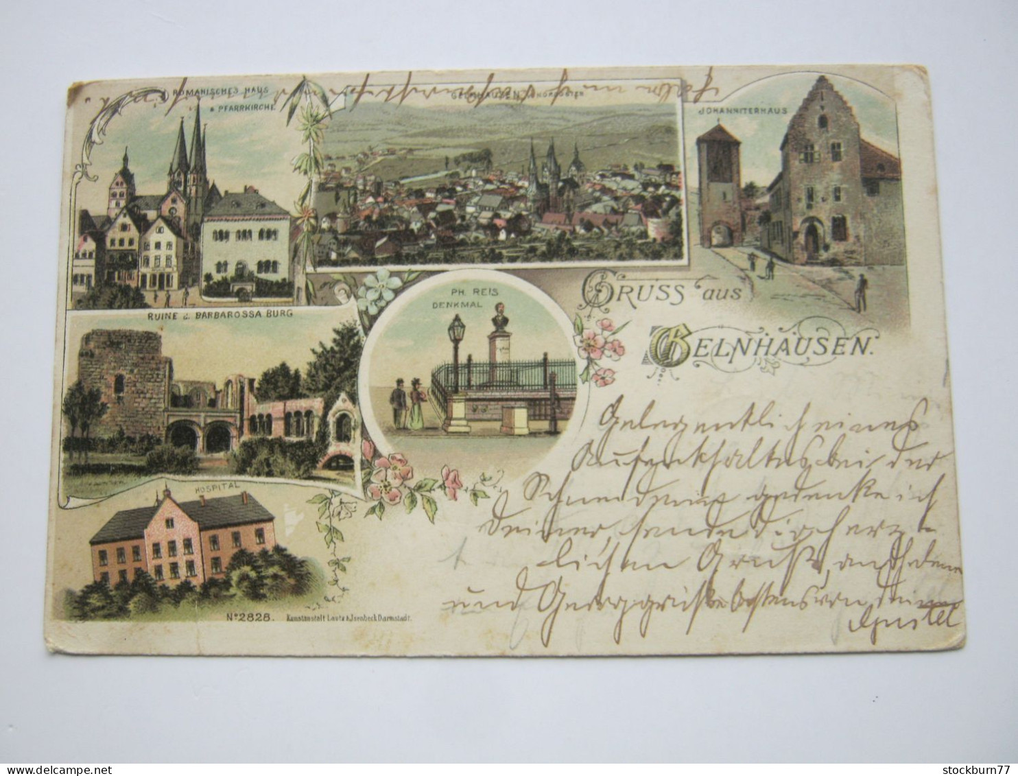 Gelnhausen   , Schöne Karte Um 1899 - Gelnhausen