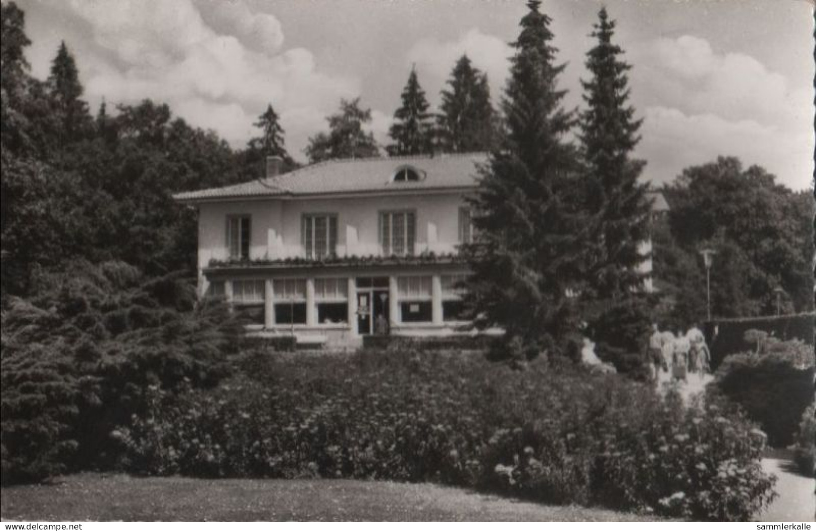 84587 - Bad Sachsa - Kurpark Mit Kurmittelhaus - 1961 - Bad Sachsa