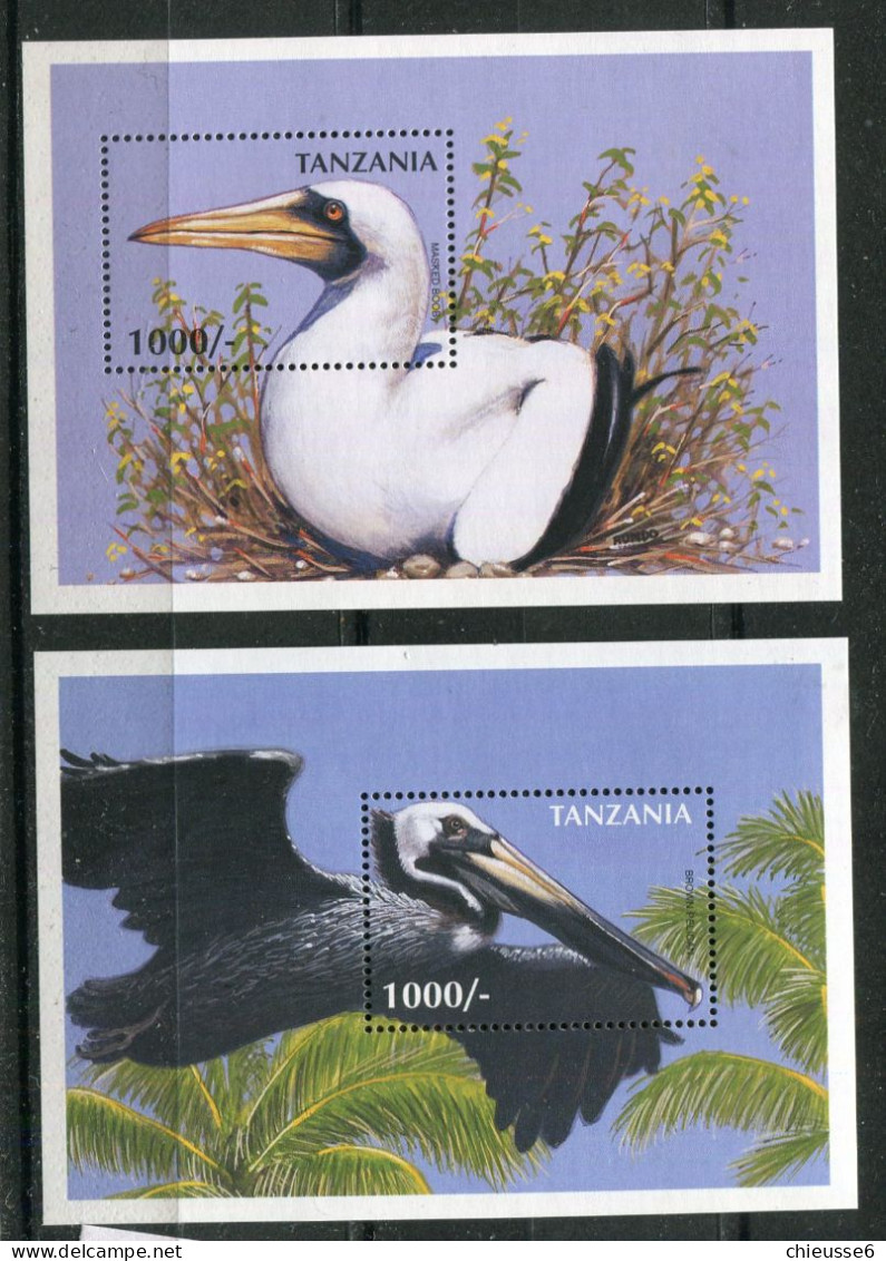 Tanzanie ** Blocs 325/326 - Oiseaux - Tanzania (1964-...)