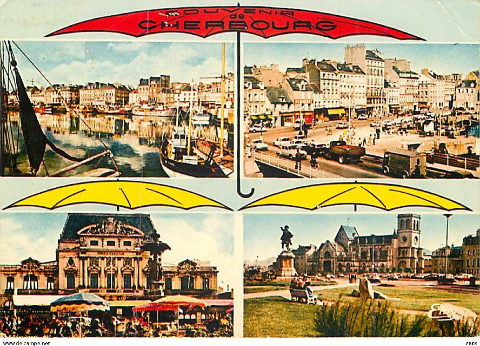 DEPARTEMENT DE LA MANCHE (50) - LOT DE 110 CARTES POSTALES SEMI-MODERNES