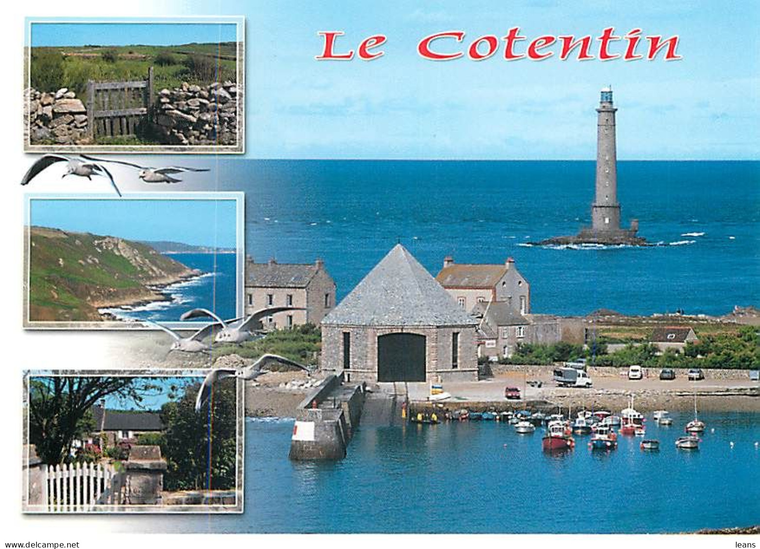 DEPARTEMENT DE LA MANCHE (50) - LOT DE 110 CARTES POSTALES SEMI-MODERNES