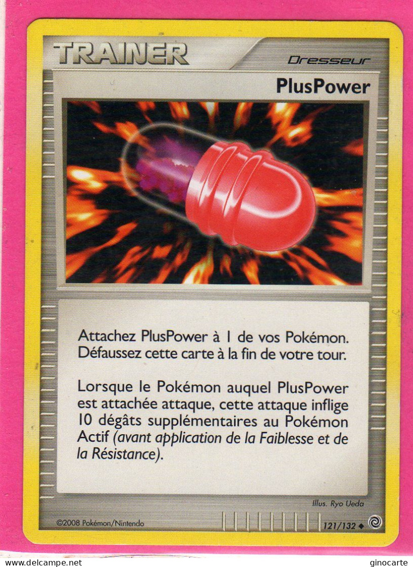 Carte Pokemon 2008 Diamant Et Perle Merveilles Secretes 121/132 Pluspower Bon Etat - Diamant & Perle