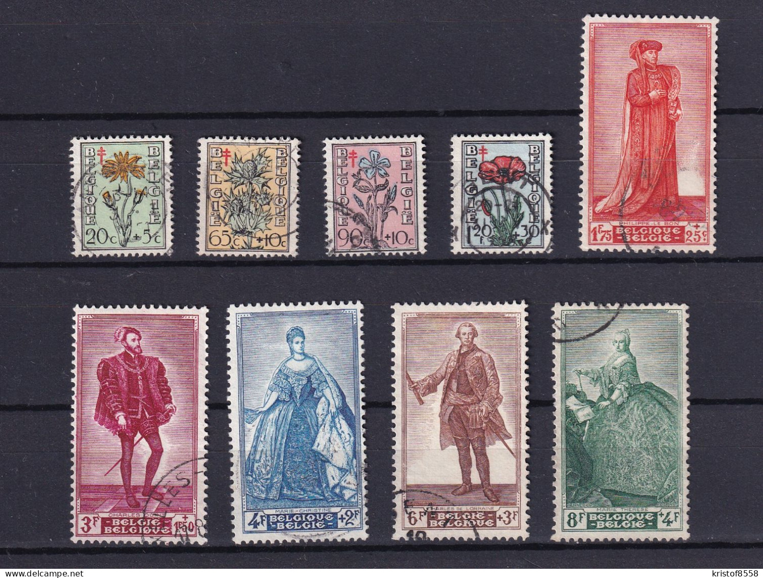 [3281] Zegels 814 - 822 Gestempeld - Used Stamps