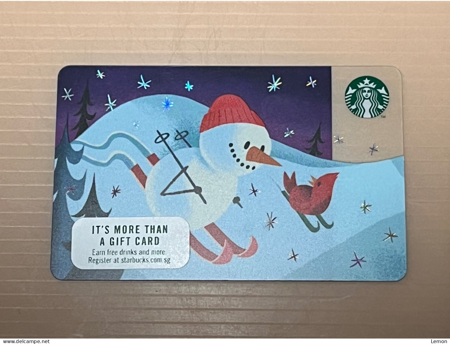 Singapore STARBUCKS Coffee Gift Card, Set Of 1 Used Card - Singapur