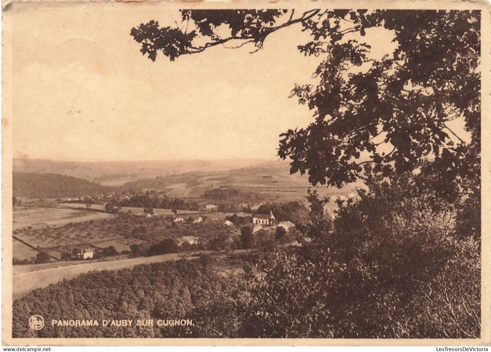 BELGIQUE - Bertrix - Panorama D'Auby Sur Cugnon - Carte Postale Ancienne - Bertrix