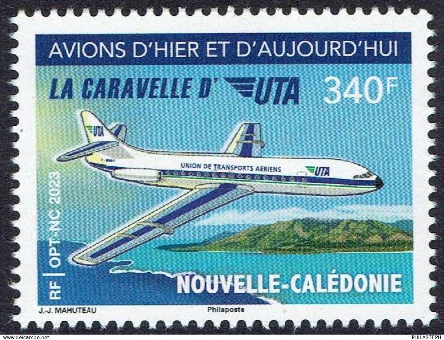 Nouvelle Calédonie 2023 - La Caravelle D'Uta  - Neuf ** - Ungebraucht