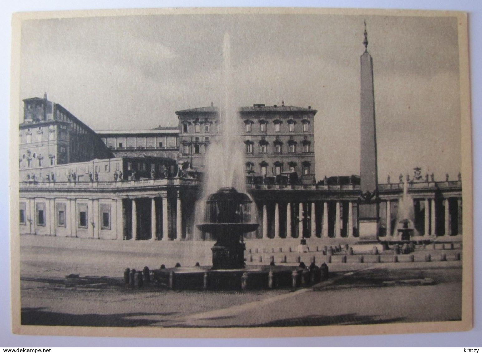 ITALIE - LAZIO - ROMA - Piazza San Pietro Col Palazzo Vaticano - San Pietro