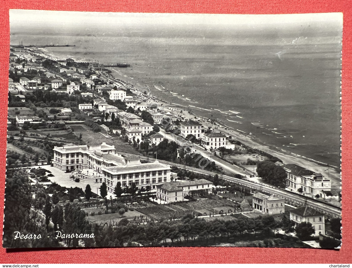 Cartolina - Pesaro - Panorama - 1956 - Pesaro