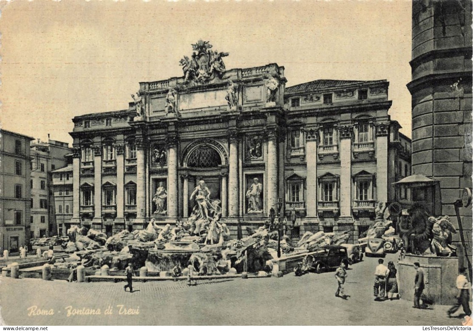 ITALIE - Roma - Fontana Di Trevi - Carte Postale Ancienne - Other Monuments & Buildings