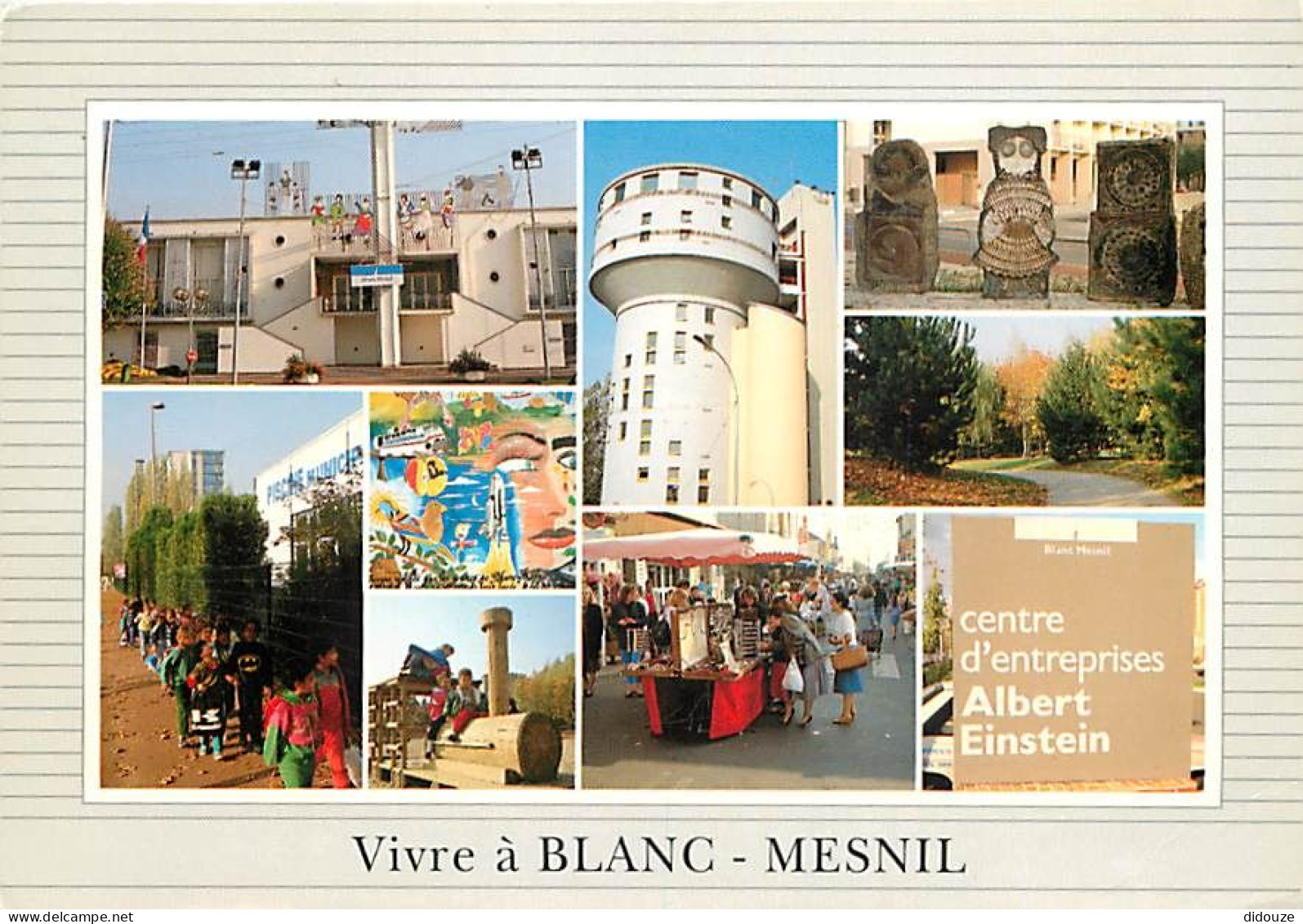 93 - Le Blanc Mesnil - Multivues - Art - Fresque Murale - CPM - Voir Scans Recto-Verso - Le Blanc-Mesnil