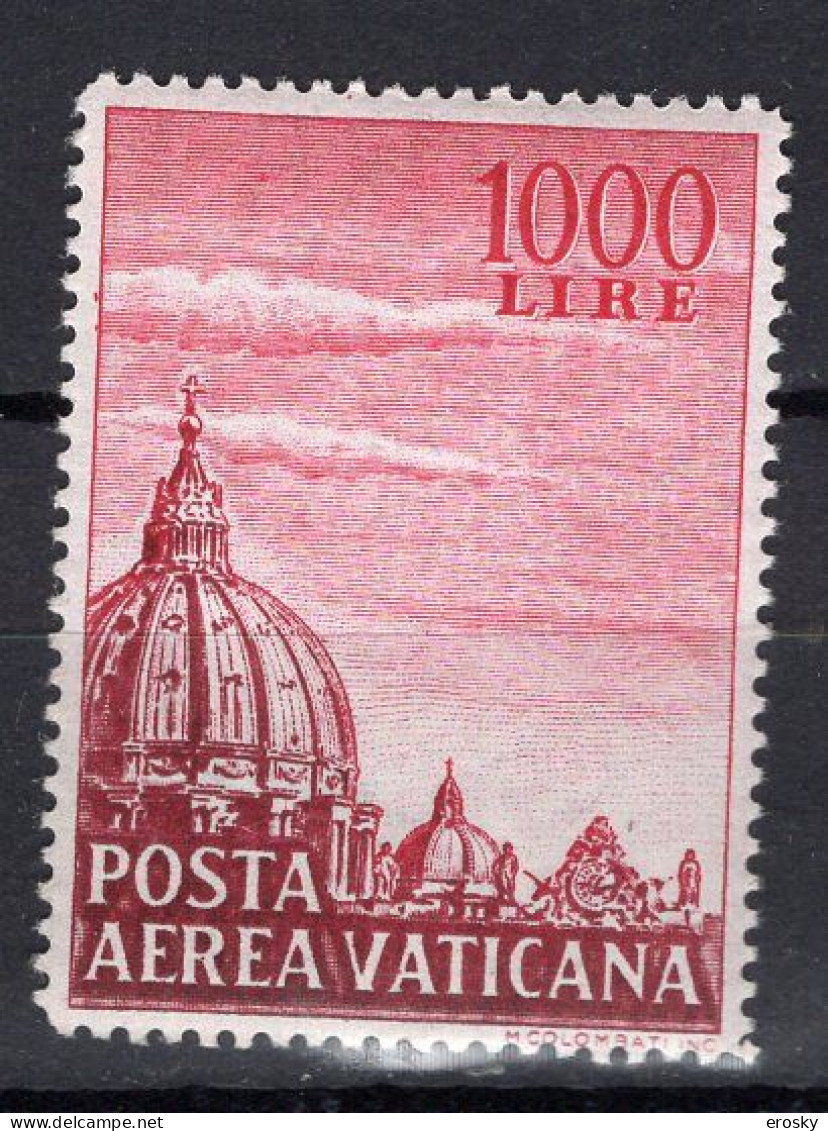 Z2322 - VATICANO Aerea SASSONE N°34 - VATICAN Aerienne Yv N°34 ** - Poste Aérienne