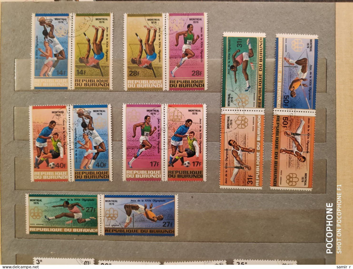 1976	Burundi	Sport  (F84) - Used Stamps