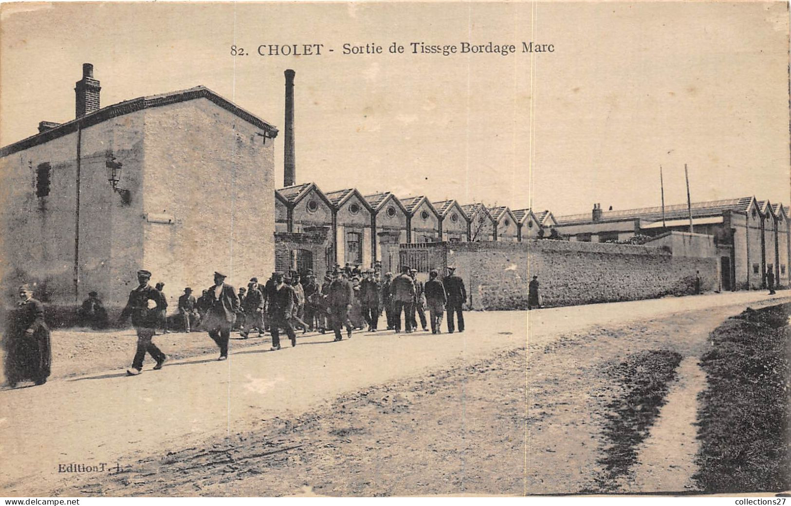 49-CHOLET- SORTIE DE TISAGE BORDAGE MARC - Cholet