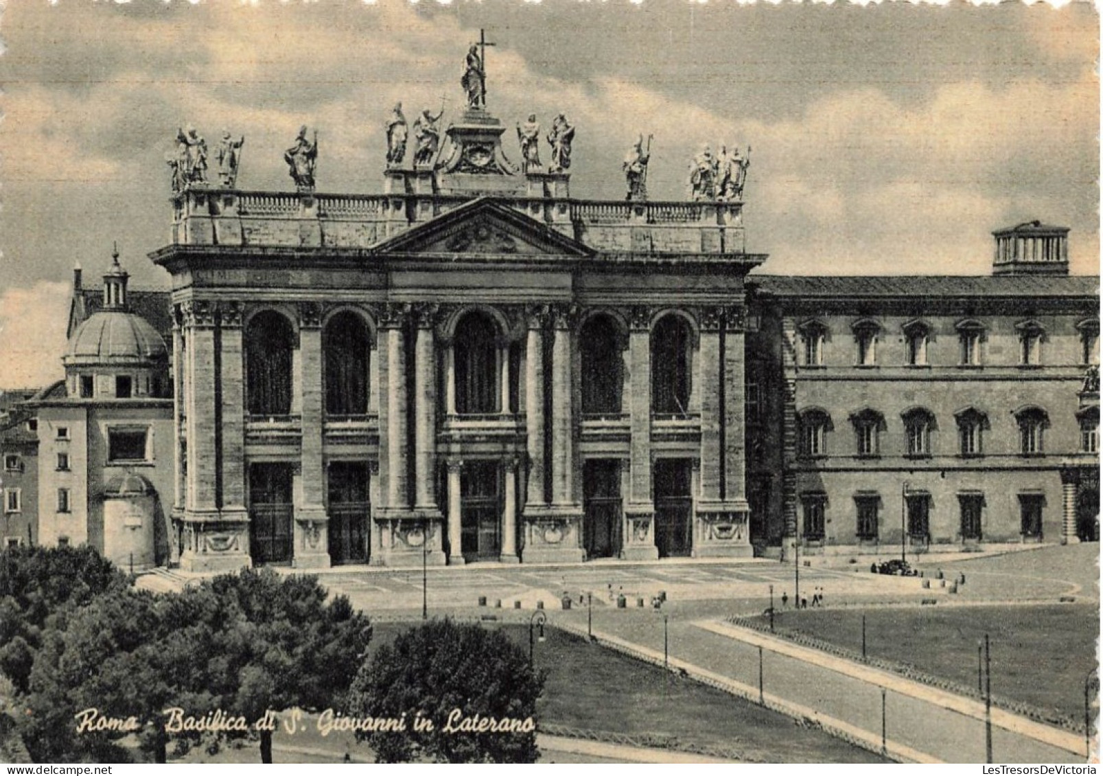 ITALIE - Roma - Basilica Di S.Giovanni In Laterano - Carte Postale Ancienne - Otros Monumentos Y Edificios