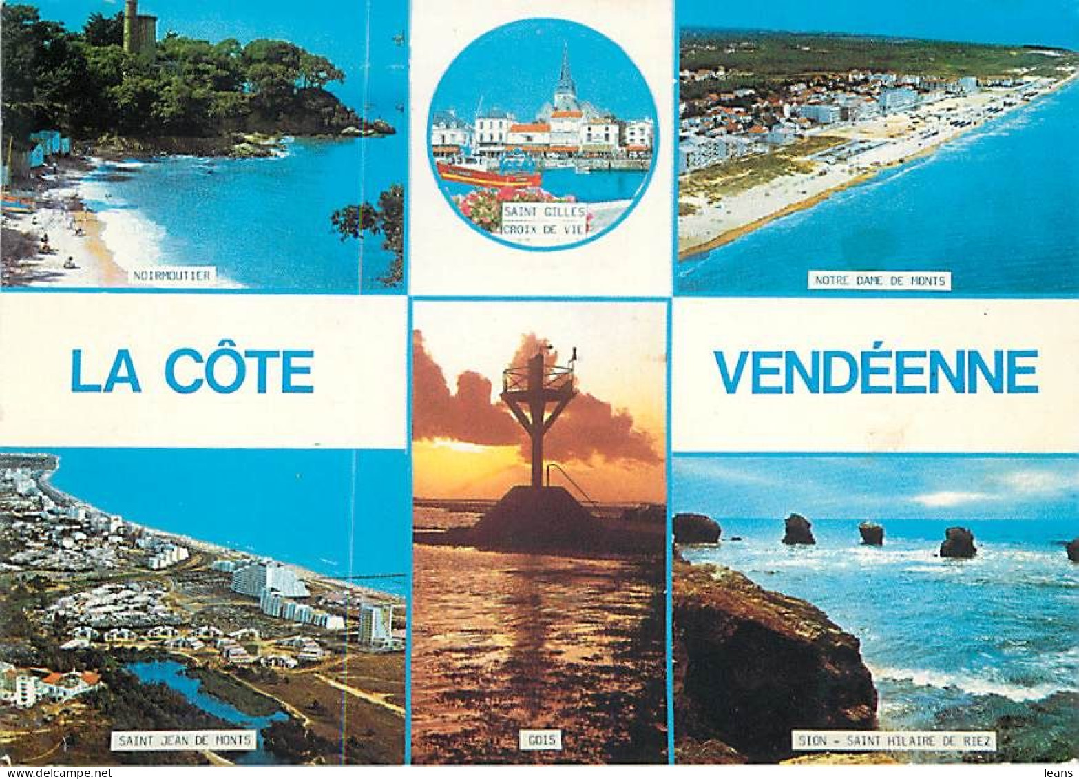 DEPARTEMENT DE LA VENDEE (85) - LOT DE 110 CARTES POSTALES SEMI-MODERNES