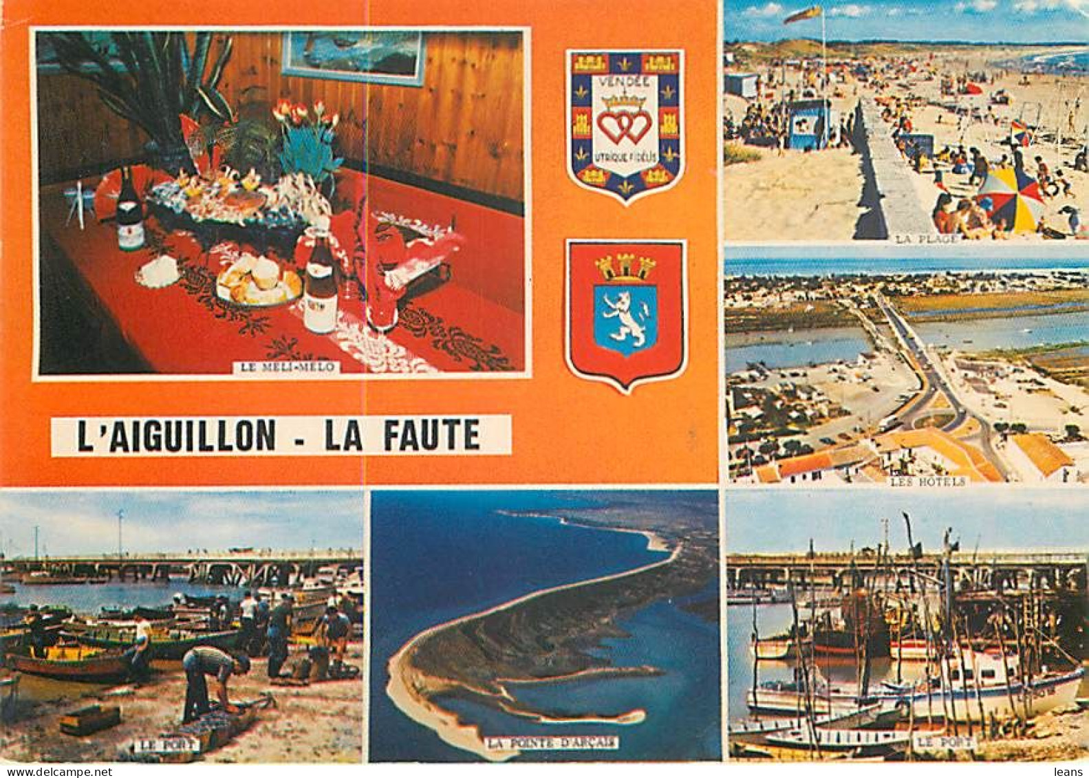 DEPARTEMENT DE LA VENDEE (85) - LOT DE 110 CARTES POSTALES SEMI-MODERNES