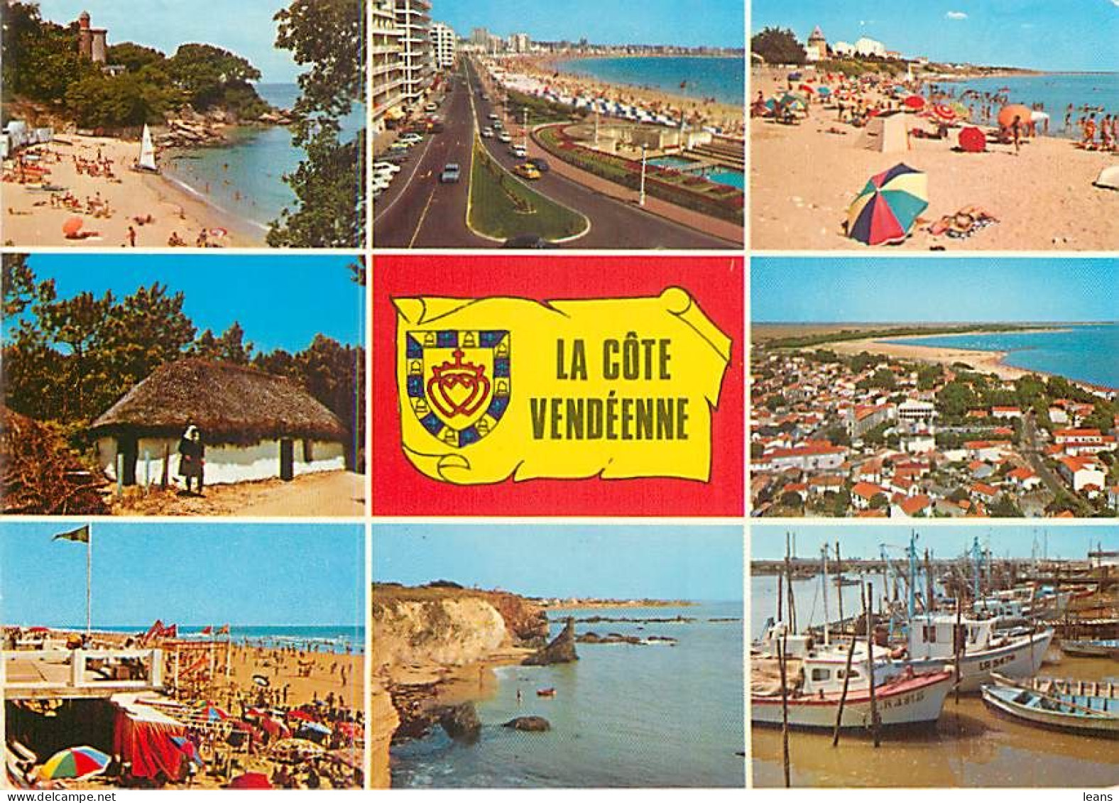 DEPARTEMENT DE LA VENDEE (85) - LOT DE 110 CARTES POSTALES SEMI-MODERNES